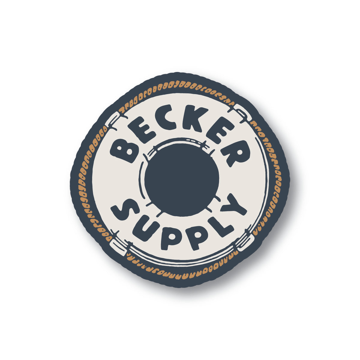 Life Raft Sticker – Becker Supply Co.