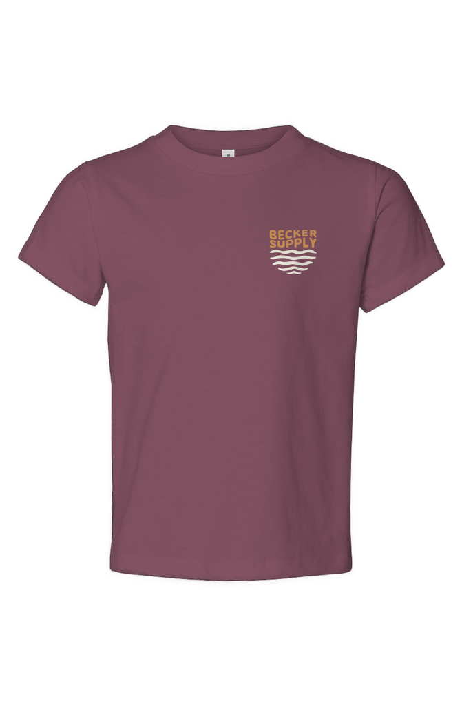 Wave and Sun Toddler Tee
