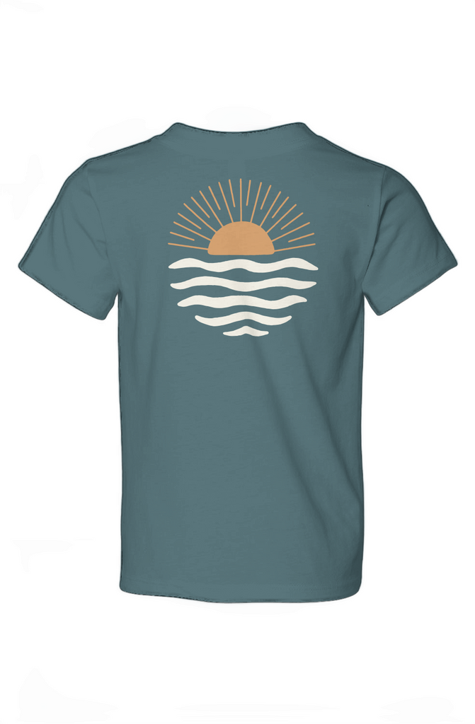 Wave and Sun Toddler Tee